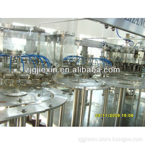 bottle juice hot filling machine